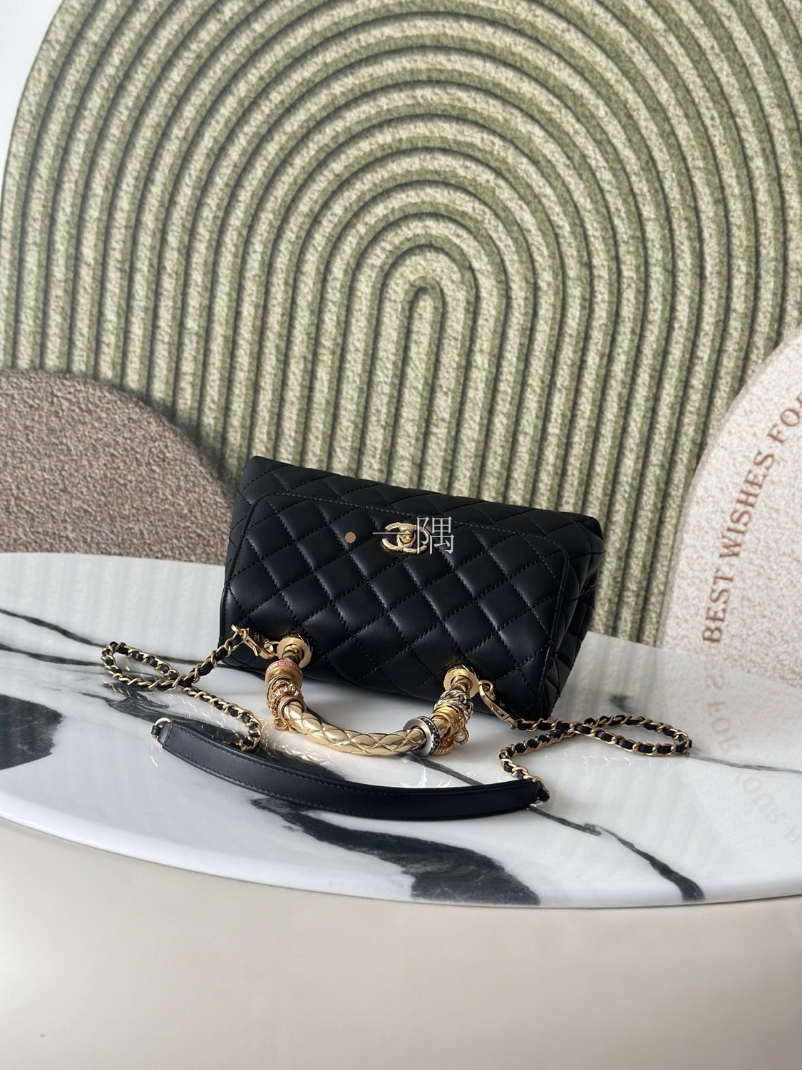 香奈兒CHANEL Coco Handle, 迷你 黑色|AS92990:圖片 4