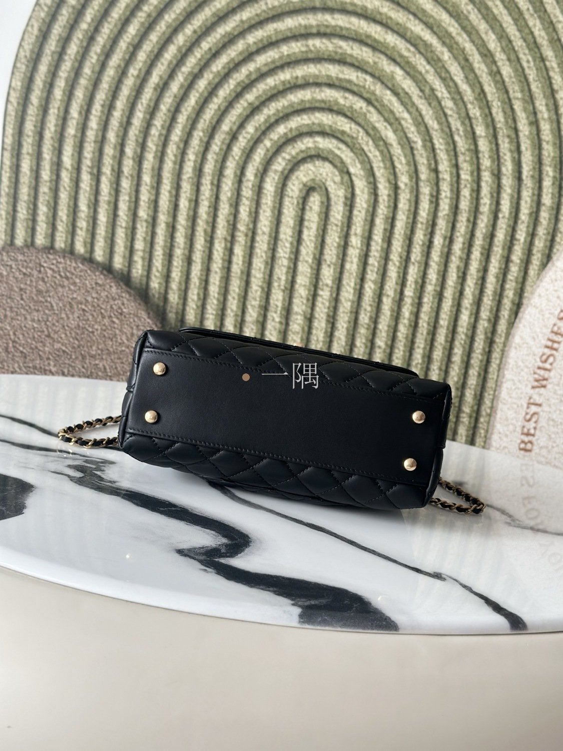 香奈兒CHANEL Coco Handle, 迷你 黑色|AS92990:圖片 5