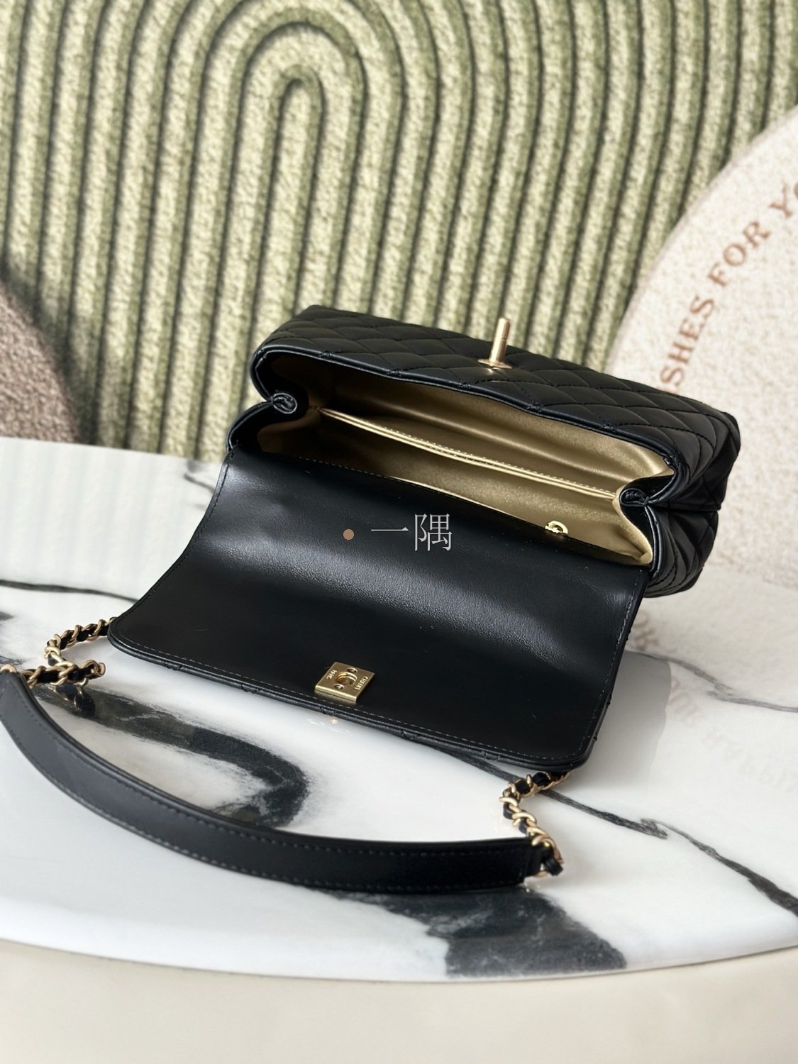 香奈兒CHANEL Coco Handle, 迷你 黑色|AS92990:圖片 9