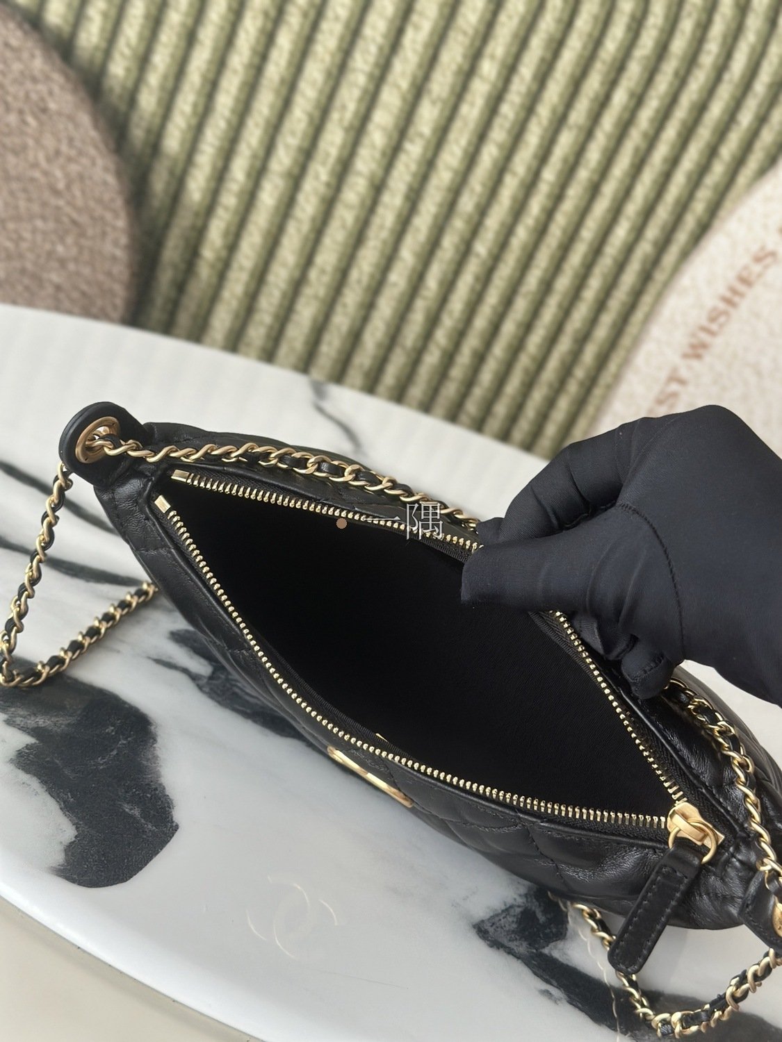 香奈兒CHANEL Hobo, 中號|AS5077:圖片 8