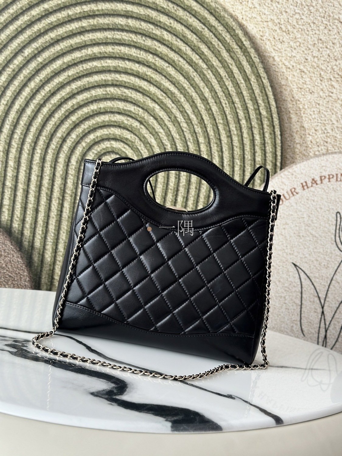 香奈兒CHANEL 31Bag, 大號 黑色|AS1010:圖片 3