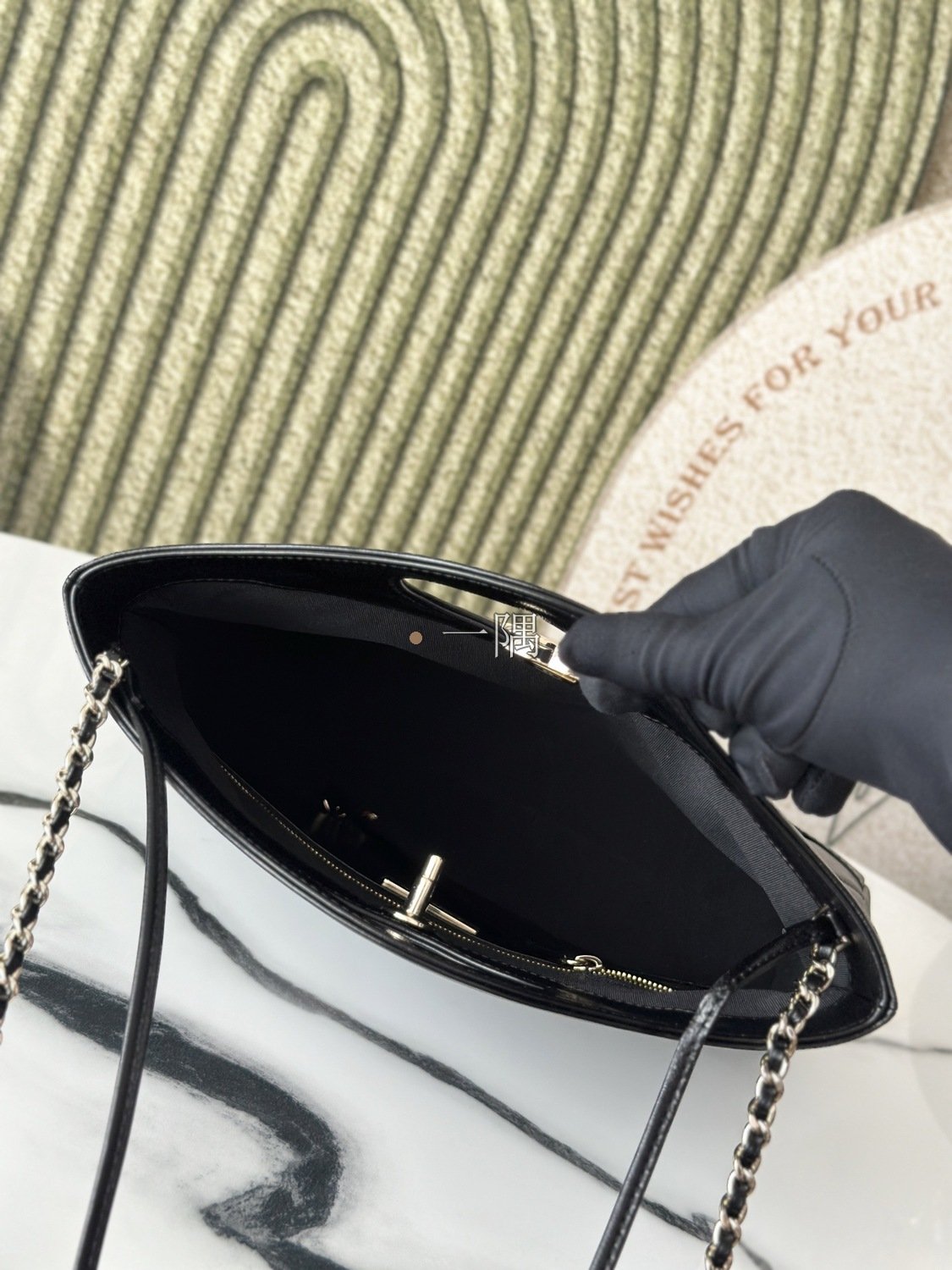 香奈兒CHANEL 31Bag, 大號 黑色|AS1010:圖片 8