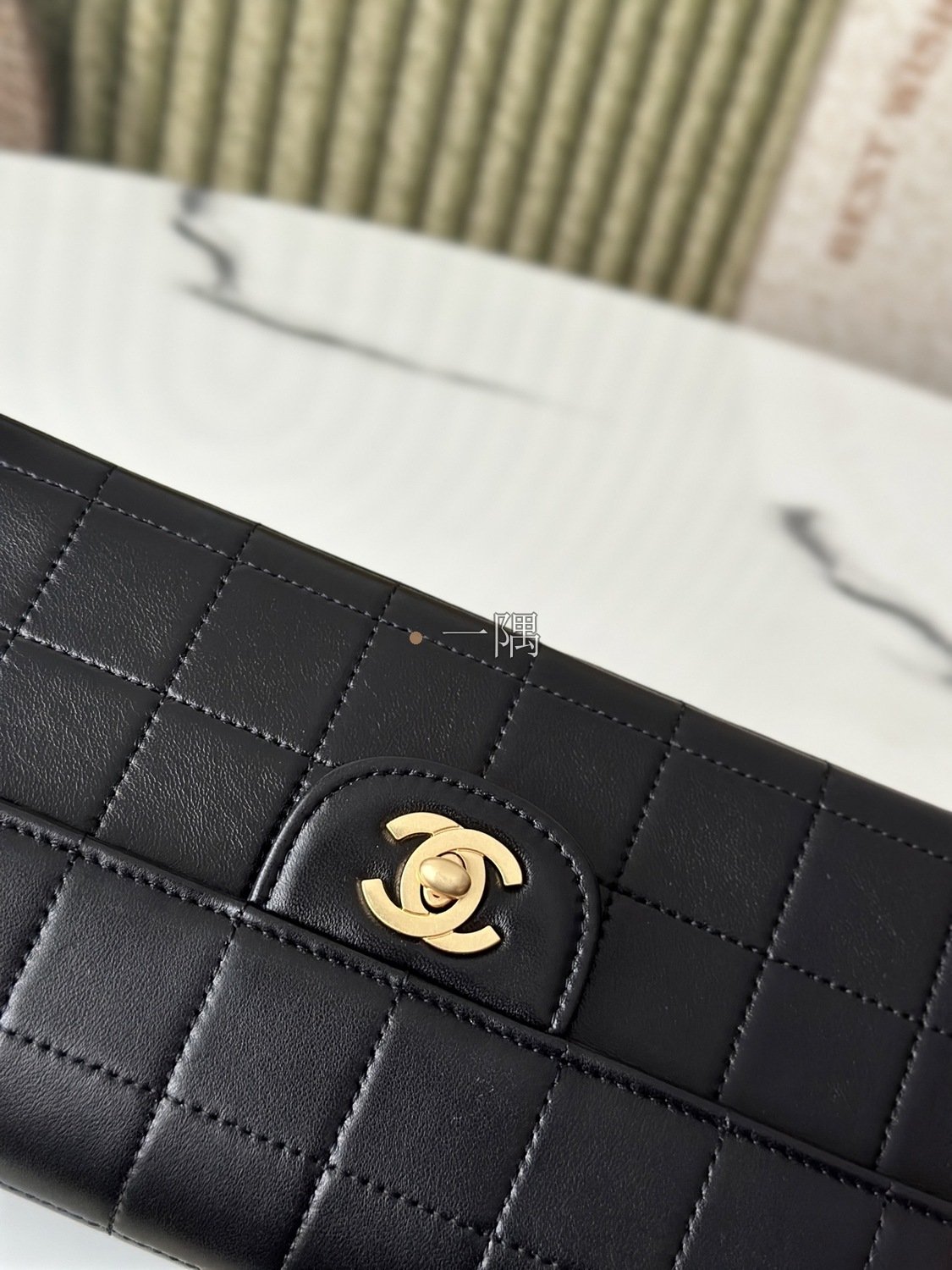 香奈兒CHANEL 羊皮, 中號 米色|AS4414:圖片 6