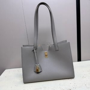 賽琳Celine CABAS 16, 迷你 銀灰色|112583