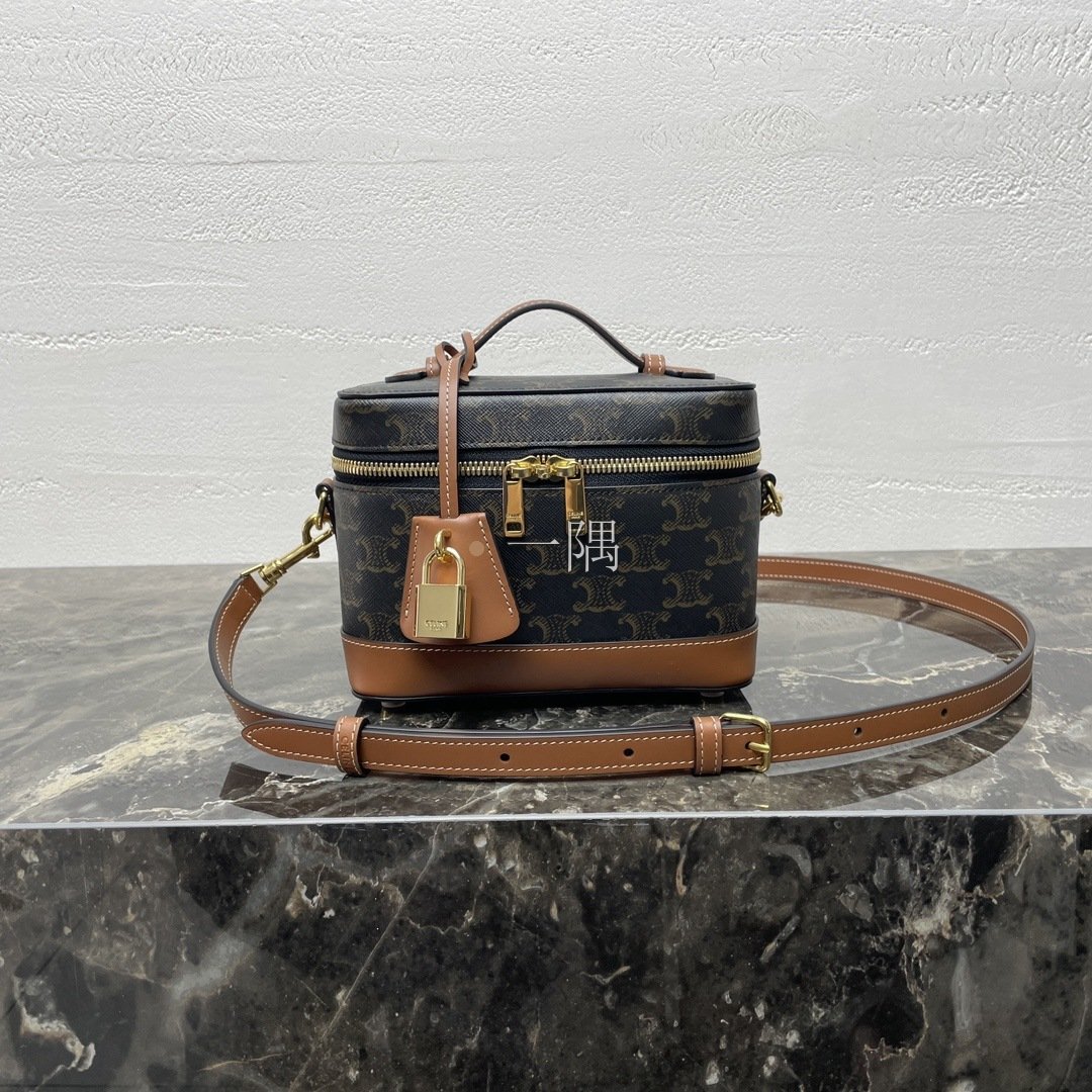 賽琳Celine VANITY, 迷你 銀灰色|119463