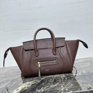 賽琳Celine LUGGAGE, 大號 銀灰色|124213