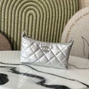香奈兒CHANEL Hobo, 中號 米色|AS5077