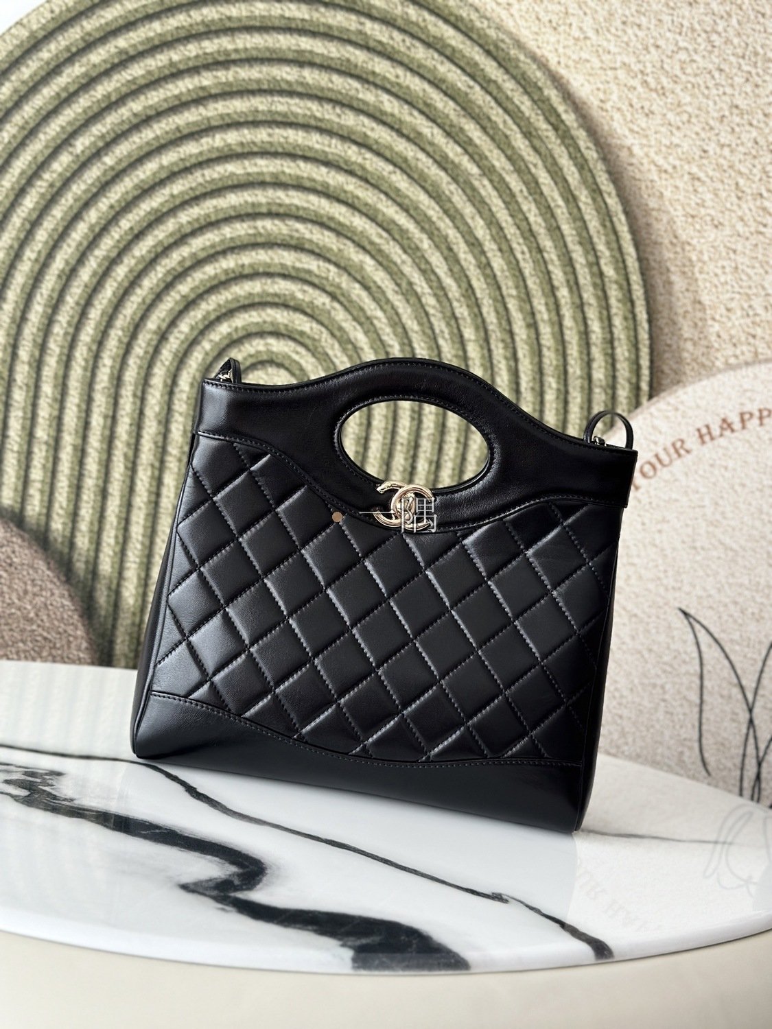 香奈兒CHANEL 31Bag, 大號 黑色|AS1010