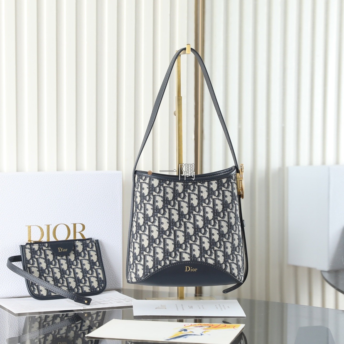 迪奧DIOR Medaillon, 迷你 銀灰色|5842