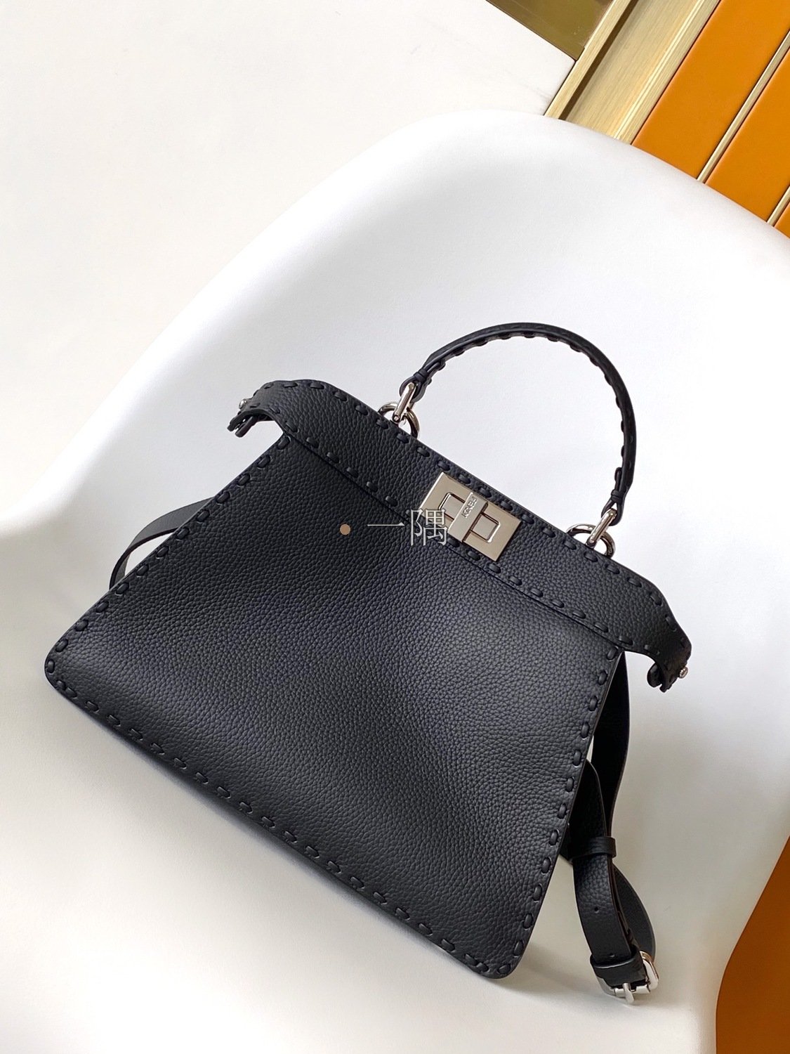 芬迪FENDI Peekaboo ISeeU, 小號 黑色|8BN327