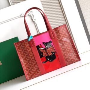 戈雅Goyard VILLETTE, 大號 紅色|020220