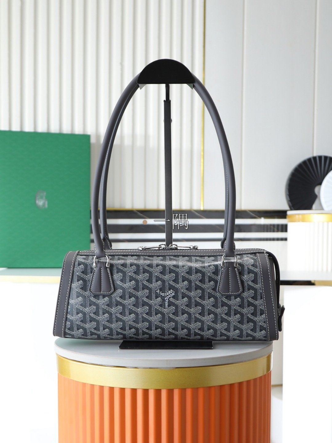戈雅Goyard BONBONNIERE, 中號 米色|16037