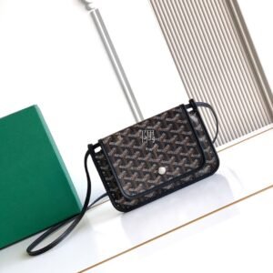 戈雅Goyard PLUMET, 迷你 銀灰色｜5509