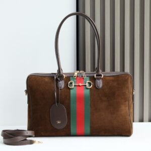 古馳GUCCI 磨砂, 大號 深棕|866734