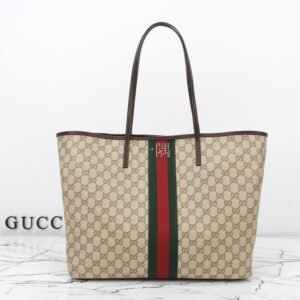 古馳GUCCI 托特包, 大號 杏啡|874745