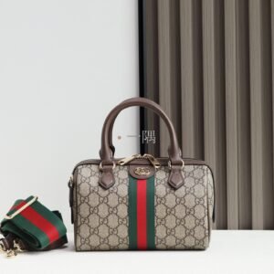 古馳GUCCI 手袋, 迷你 杏啡|841294