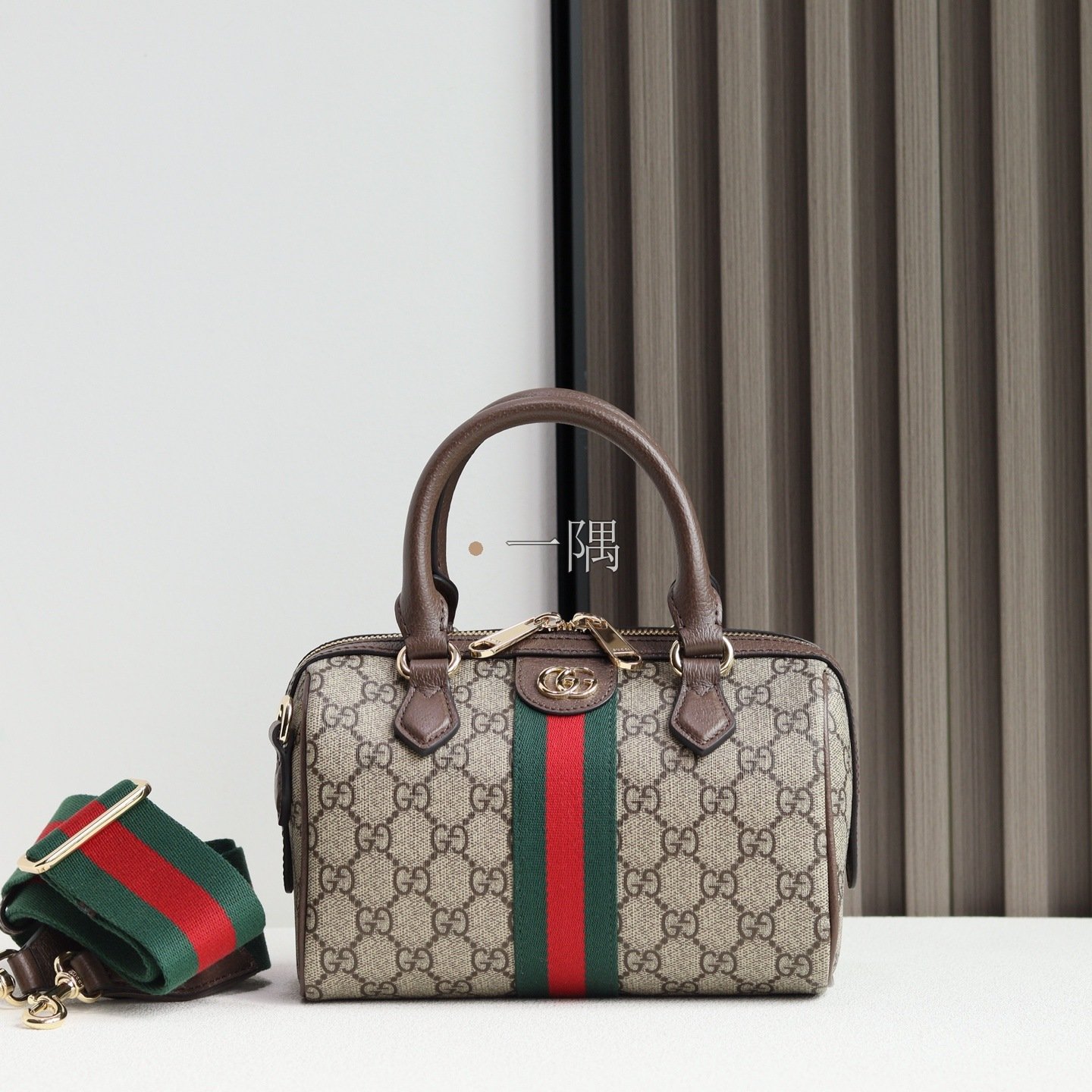 古馳GUCCI 手袋, 迷你 杏啡|841294