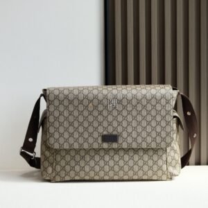 古馳GUCCI GG Supreme 媽咪包, 大號|211131