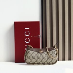 古馳GUCCI Ophidia, 迷你 棕色|764960