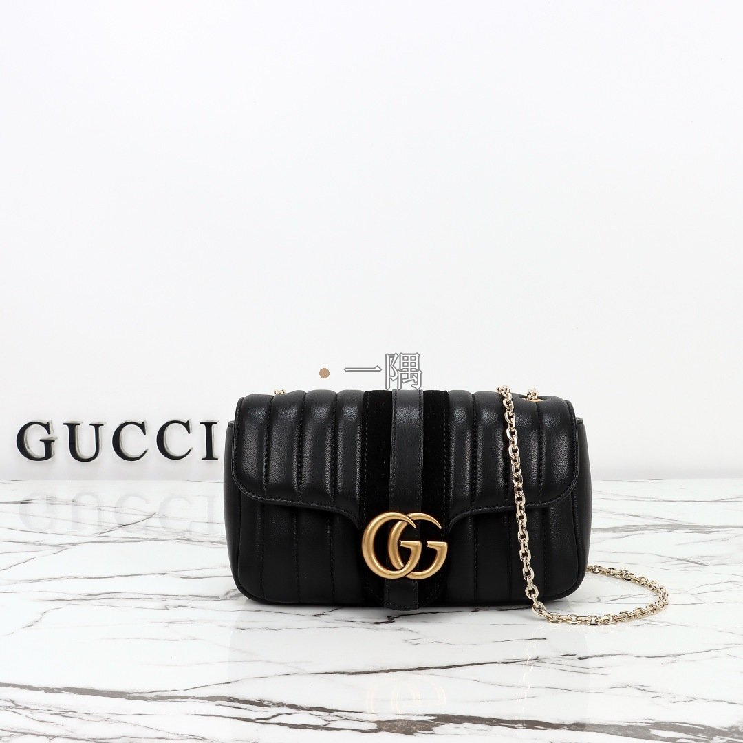 古馳GUCCI 皮磨砂, 迷你|A006X1