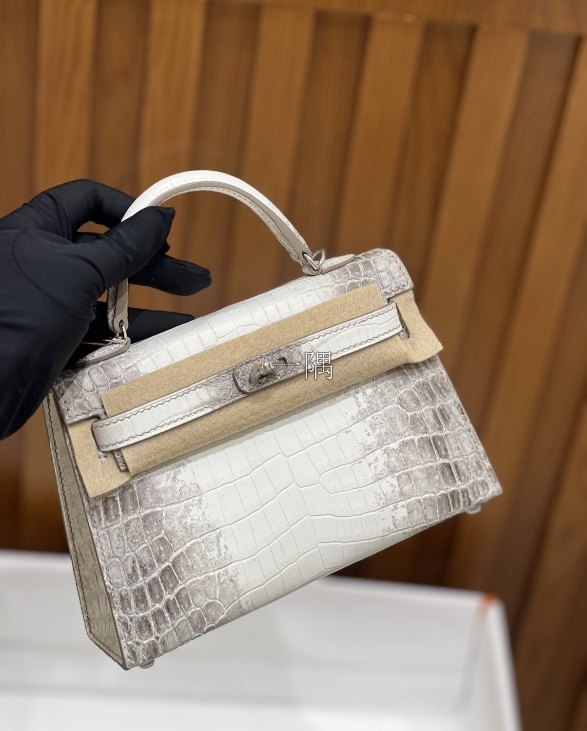 愛馬仕HERMÈS Kelly 二代 尼羅鱷魚, 迷你