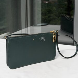 愛馬仕HERMÈS Zipengo ev皮, 迷你 松柏綠