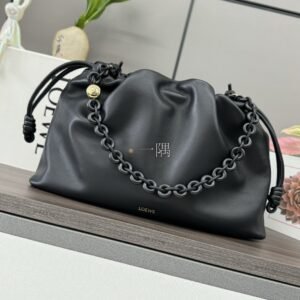 羅意威LOEWE Flamenco Purse, 大號 灰色|012401