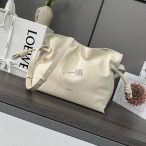 羅意威LOEWE Flamenco, 中號 銀灰色|262386