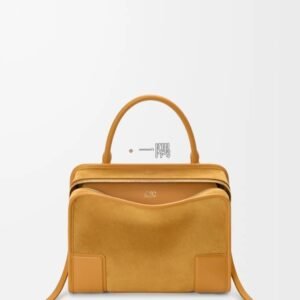 LOEWE Amazona 180 手袋｜薑黃色｜BA601