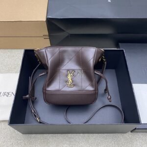 聖羅蘭YSL Jamie 4.3 羊皮, 迷你 咖啡|859174