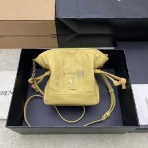 聖羅蘭YSL Jamie 4.3 羊皮, 迷你 奶黃|859174