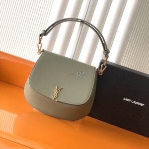 聖羅蘭YSL Voltaire 平紋, 迷你 苔蘚綠｜800846